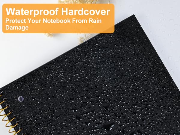 Waterproof Hardcover: Protect Your Notebook From Rain Damage