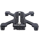 NICEYRIG Quick Release Plate for Arca-Swiss Standard Applicable for Large DSLR and Mirrorless Cam...