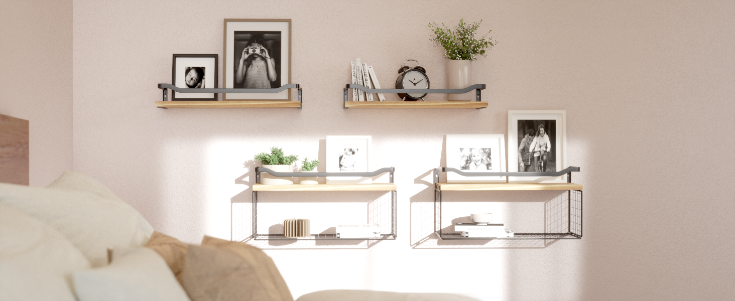 floating shelves