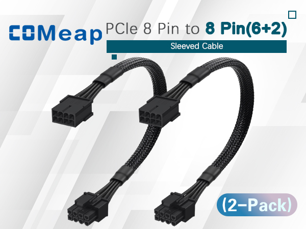 CPU 8(4+4) Pin Extension Power Adapter