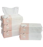 Careboree Extra Thick Dry Wipe, Disposable Face Drying Towel 100% Cotton, Lint-Free Cotton Tissue...