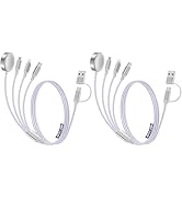 2 Pack Charging Cable for Apple Watch Charger/Samsung/iPhone Charger,Car/Office/Camping/Travel Es...