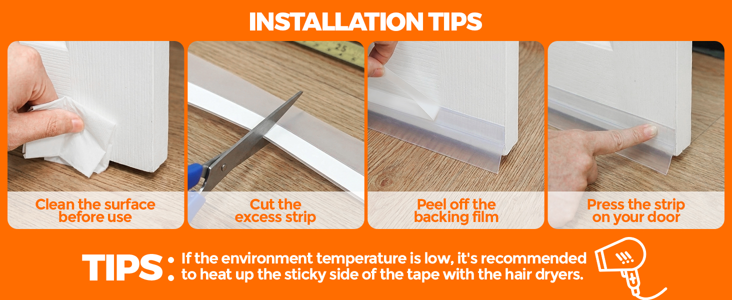 weather stripping door seal
