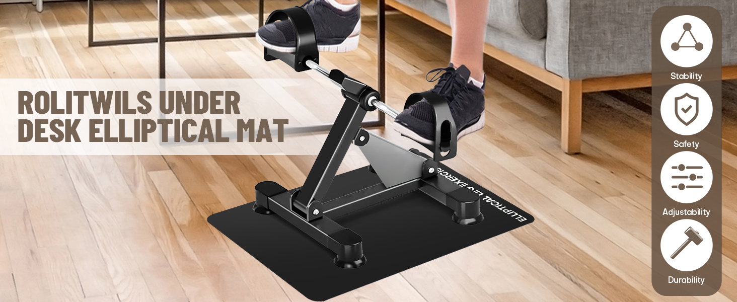 Under Desk Elliptical Mat