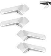 Polcatay 4 PCS RV Roof Rain Gutter, Direct Drainage Rainwater Diversion Extender, 1:1 Perfect Fit...