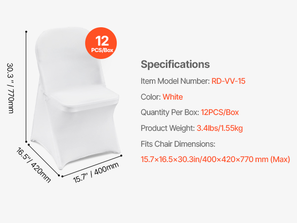 Spandex Chair Cover