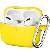 JTOMEI for AirPods Pro 2nd 1st Generation Case Cover with Keychain, Protective Soft Silicone Skin...