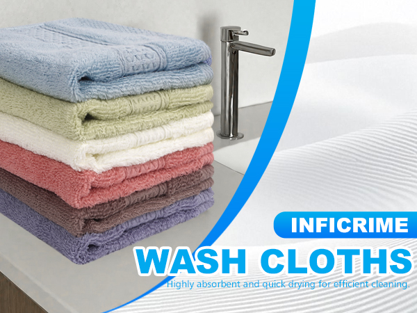 100% Cotton Wash Cloth