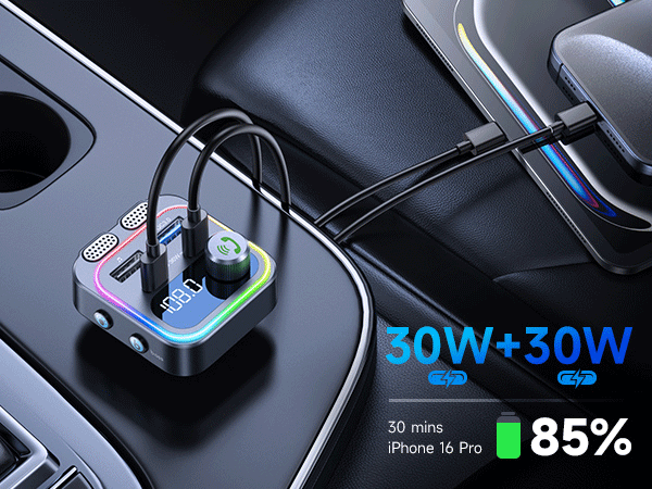 bluetooth radio transmitter for car