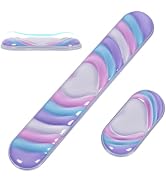 L-SPOUTTO Cute Ergonomic Gel Wrist Rest for Mouse and Keyboard, Heart | Wrist Support for Mouse a...
