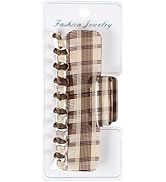 OWIIZI Hair Clips for Women 3.9" Extra Large Acetate Claw Clips Strong Hold Non-Slip Durable Big ...
