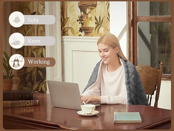 Heated Electric Blanket Heating throw