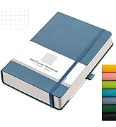 AHGXG Graph Paper Notebook - 320 Numbered Pages Grid Notebook Thick Journal A5, 100gsm Thick Grap...