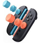 Mumba Thumb Grips for Nintendo Switch 2 with Storage Box, 3 Pairs (6pcs) Anti-Slip Joystick Caps,...