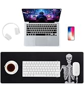 ALOANES Waterproof Mouse Pad with Durable Stitched Edge, Gaming Keyboard, Non-Slip Rubber Base, E...