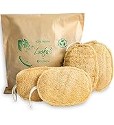 Natural Loofah Exfoliating Sponge (4 Pack)