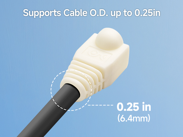 Cat6 / Cat5e RJ45 Strain Relief Boots