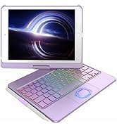 Touchpad Keyboard Case for iPad 9th Generation 10.2", iPad 9th/8th/7th Gen Case with Keyboard, Mu...
