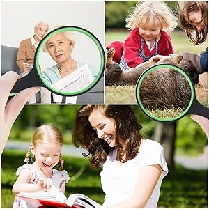 Magnifying glass application