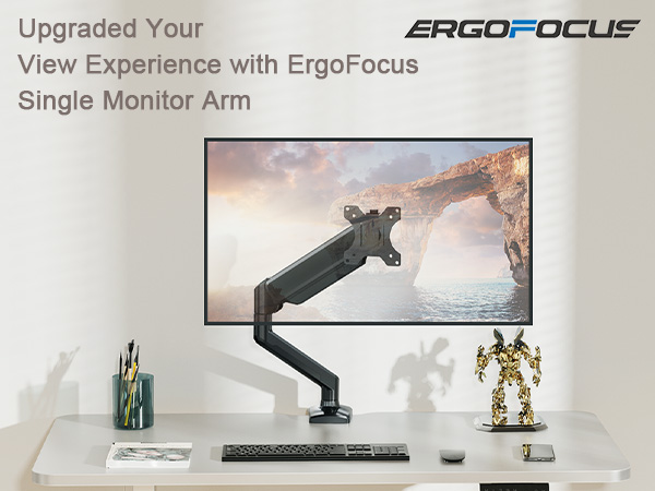 single monitor arm