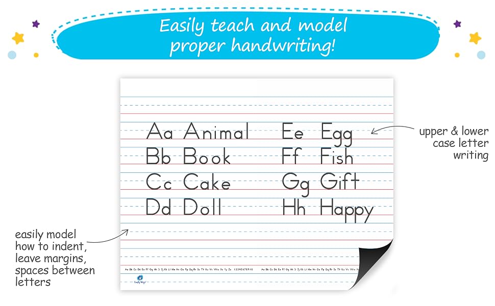 lined dry erase paper