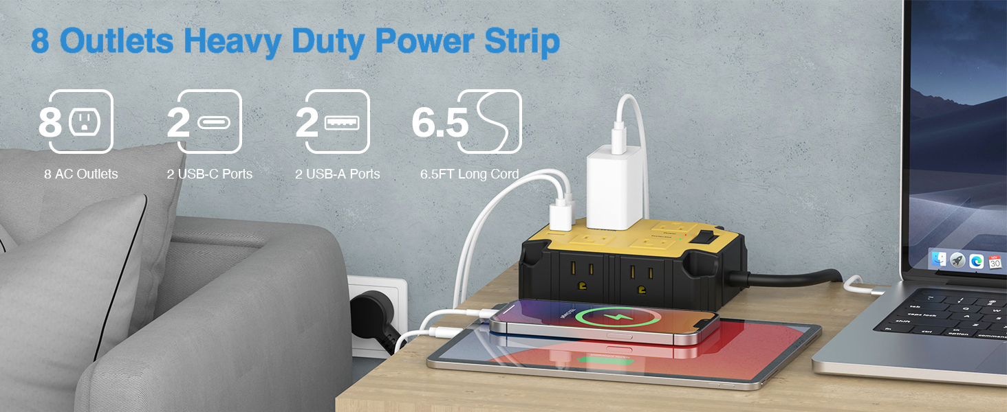 heavy duty power strips surge protector power strip