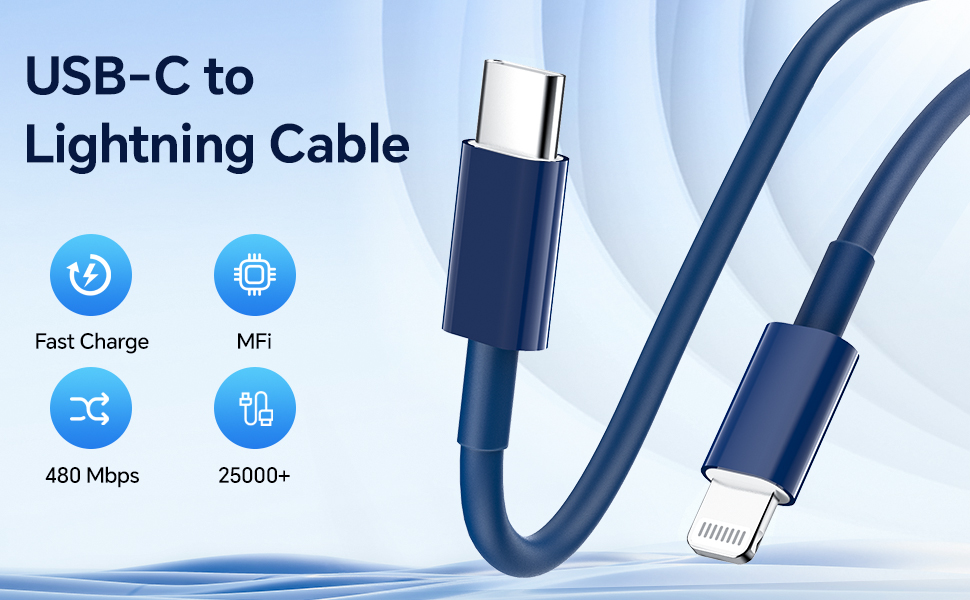usb c lightning cable