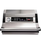 Avid Armor A420 Vacuum Sealer Machine, Locking Lid, Roll Storage with Cutter 12" Seal Bar, User F...