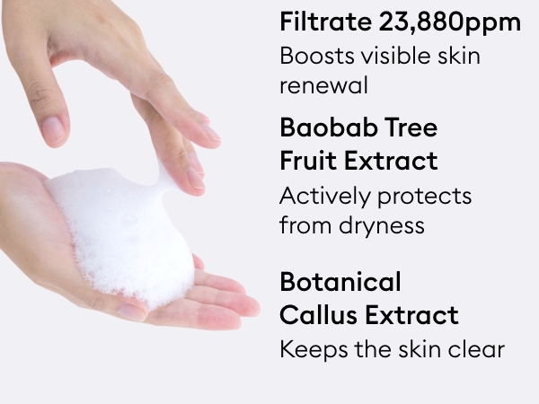 Snail mucin cleanser