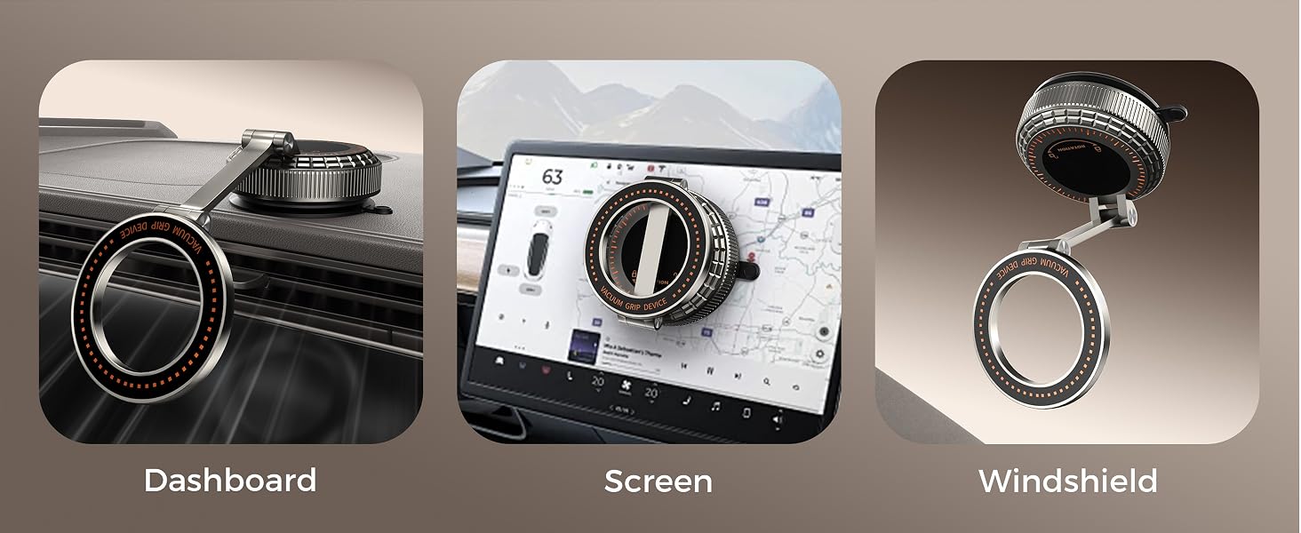 Metal Magnetic Car Phone Holder