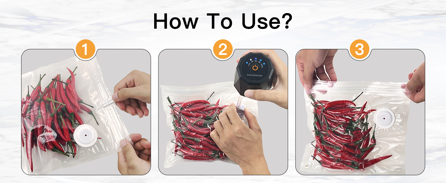 Vacuum Zipper Bags