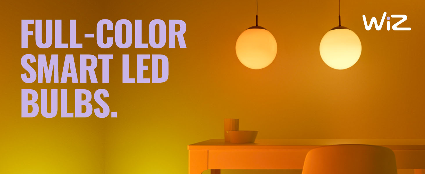 A19, color, smart, LED, bulb, easy setup, voice control, wi-fi, iOS, Android