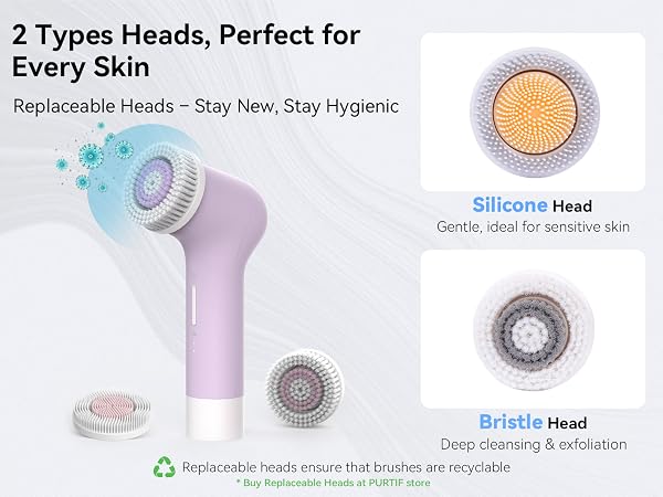 Silicone & Bristle Brushhead-2
