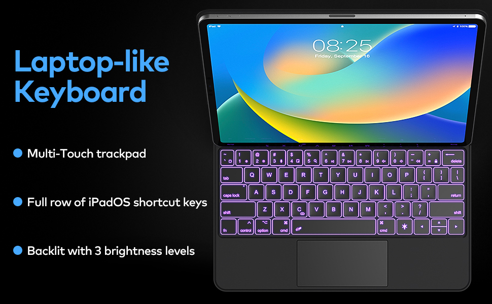 iPad pro 12.9 case with keyboard