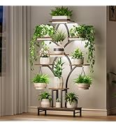 NEHAJUNXI Plant Stand Indoor with 4 Grow Lights - 63