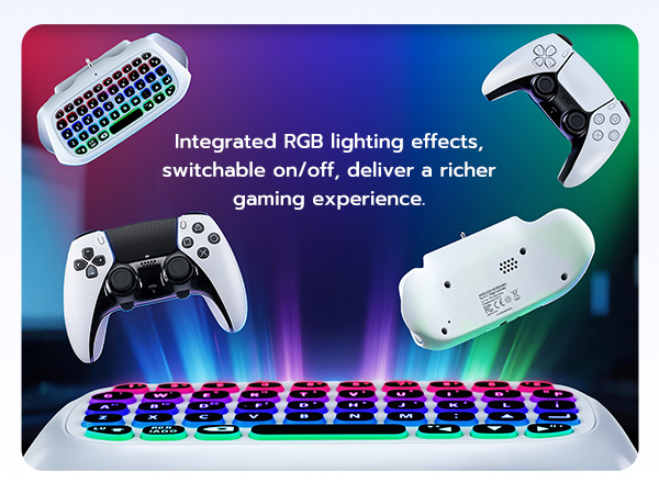 Integrated RGB lighting effects