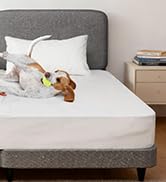 Vekkia 2-in-1 Split King Gap Filler with Built-in Fitted Sheet, Twin to King Converter, Bed Bridg...