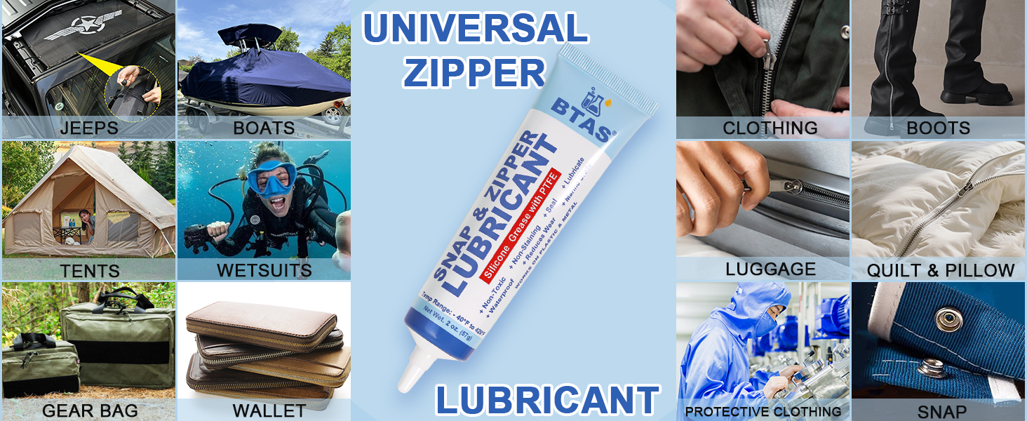zipper lube