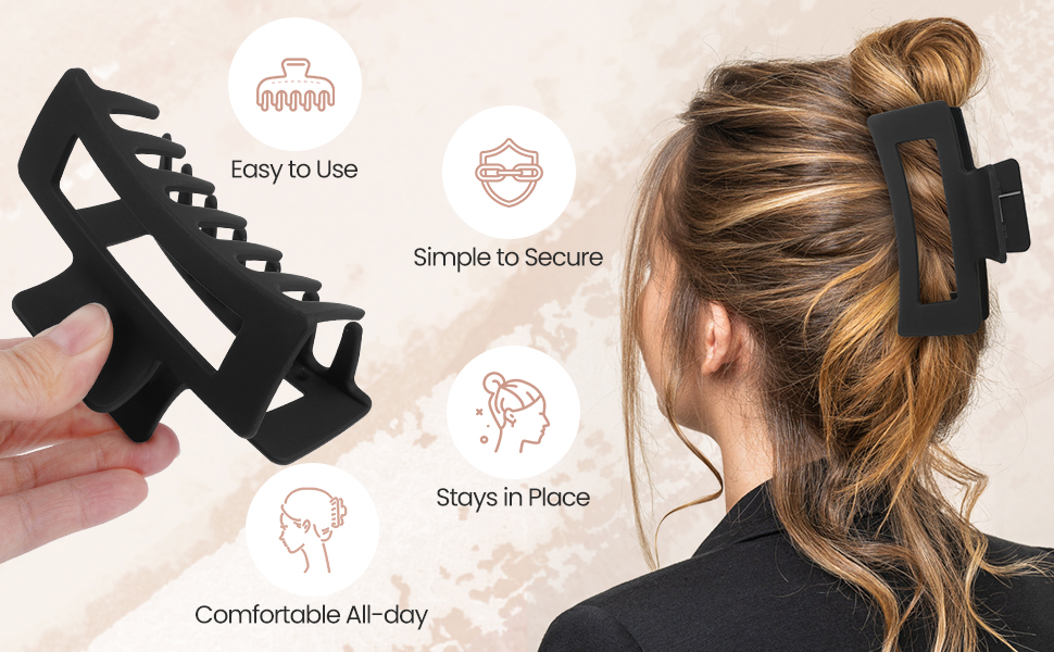 hair clips claw clips large for women girl small clips