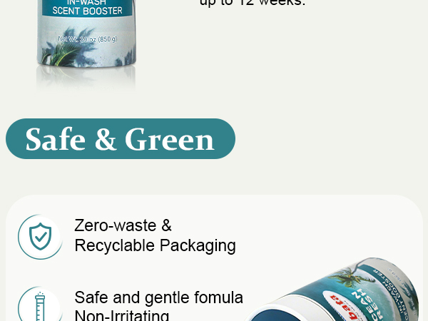 In Wash Scent Booster Beads -bring textiles long-lasting fragrance that lasts for 12 weeks