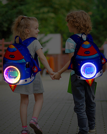 led backpack