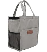 Mumusuki Insulated Thermal Lunch Bag, Wide Open Tote Bag Lunch Box with Front Pocket Reusable for...