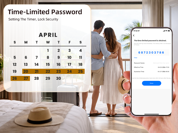 VCHOO Keyless Entry Door Lock