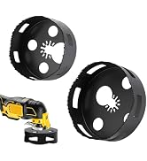 2Pcs Round Slot Cutter, Drywall Outlet Cutter for Oscillating Tools | Drywall Outlet Cutter Compa...