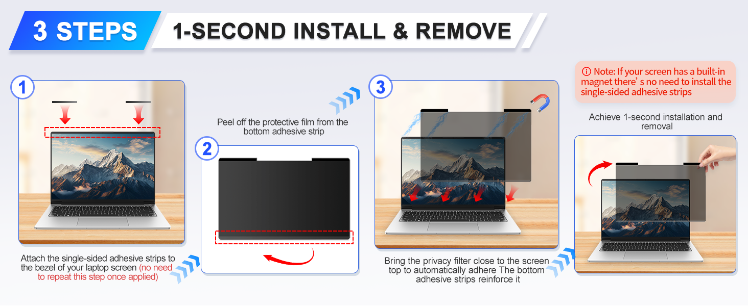 privacy screen for laptop