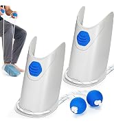 Upgrade Sock Aid - 2 Pack Socks Helper with Adjustable Cords, Easy on Sock Aid Tool with Ergonomi...