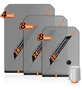 Rechargeable Wireless Pump Travel Storage Bags Set - 20 Pack Portable Space Saver Bags for Travel...