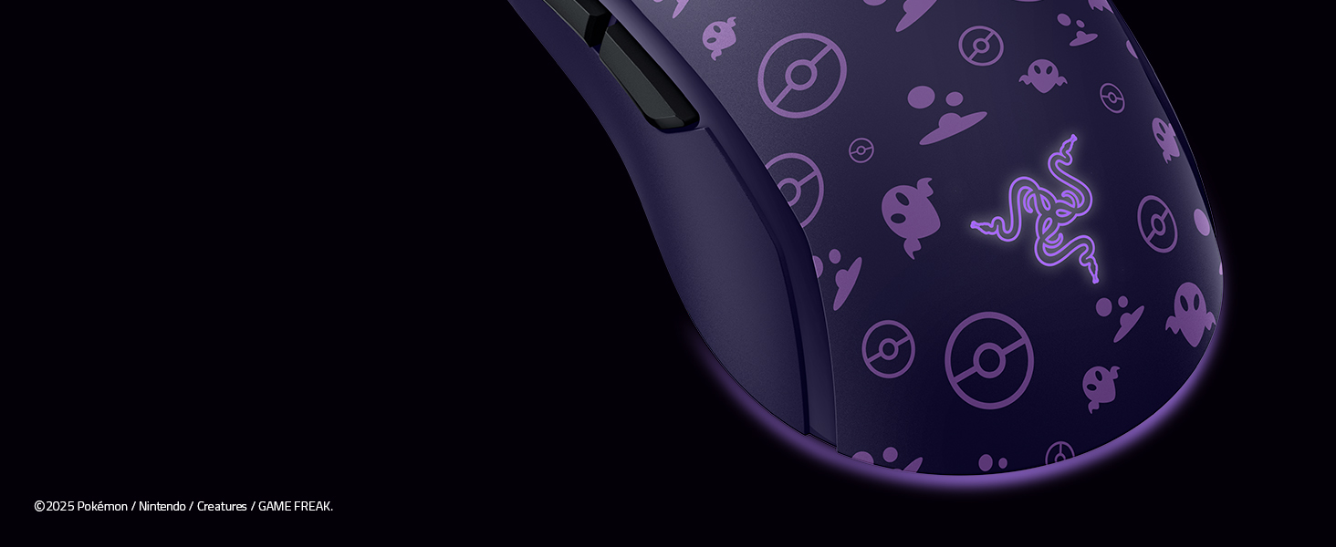 Comfortable to hold and caters to most grip styles, allowing for fast, precise control