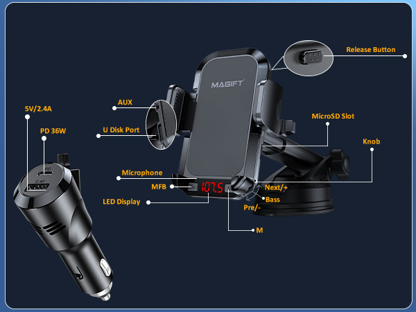 bluetooth car adapter