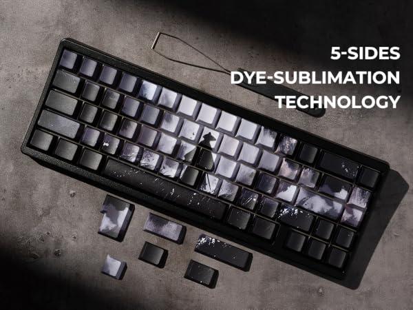 side printed keycaps